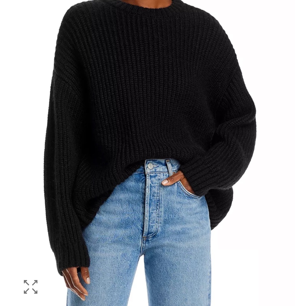 Anine Bing
Sydney Wool Crewneck Sweater